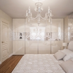 Спальня в стиле нео классика зеркальный шкаф купе 
